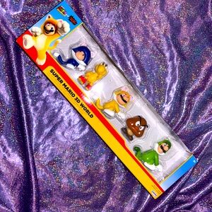 Super Mario 3D World Figure Set